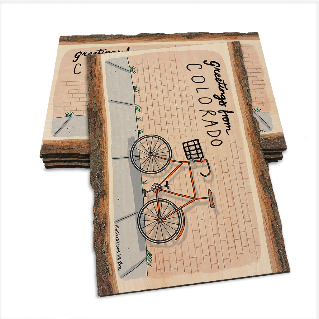 Brick Cycle - Live Edge Live Edge Postcard (5pk // $2.80ea)