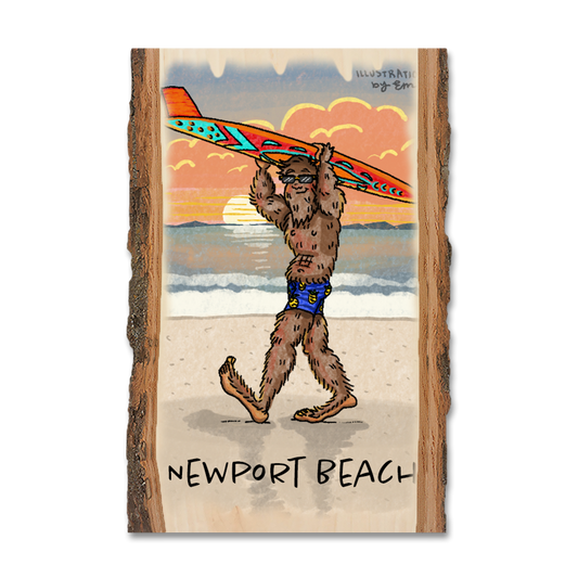 Magnet: Live Edge - Bigfoot Board Head