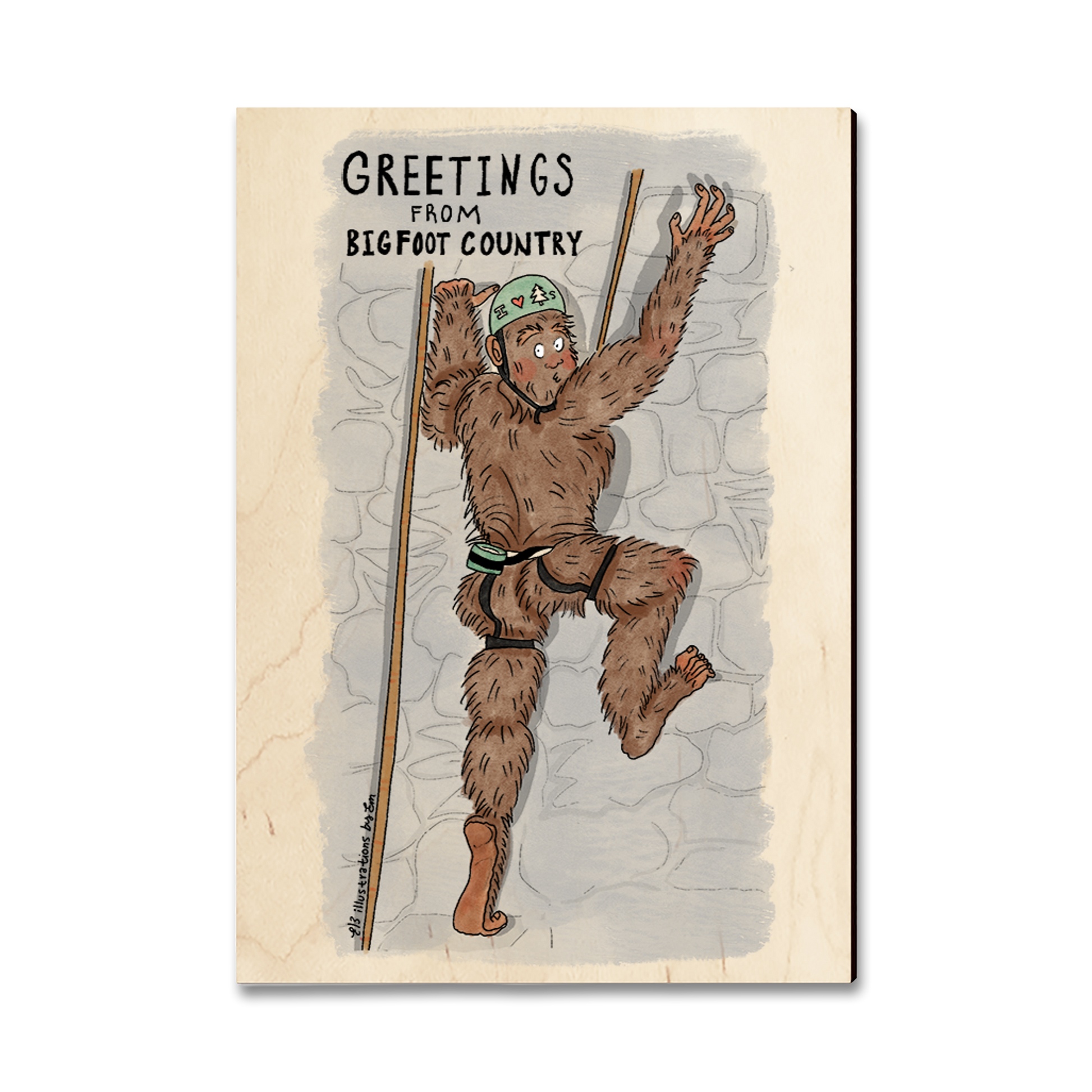 Magnet: Classic Edge - Bigfoot Climber