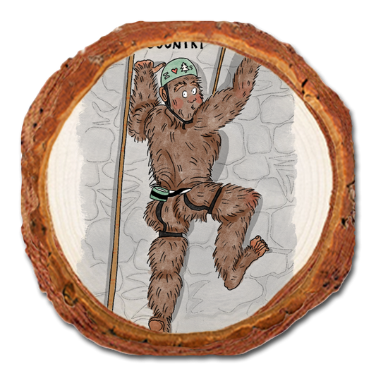 Coaster: Live Edge - Bigfoot Climber (Pack of 5)