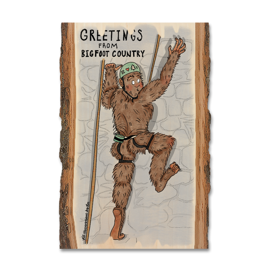 Magnet: Live Edge - Bigfoot Climber
