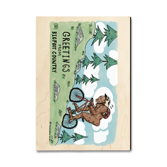 Magnet: Classic Edge - Bigfoot Mtn Biker
