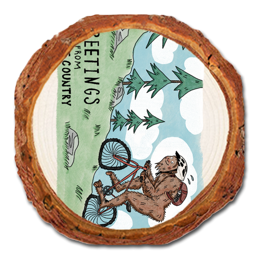 Coaster: Live Edge - Bigfoot Mtn Biker (Pack of 5)