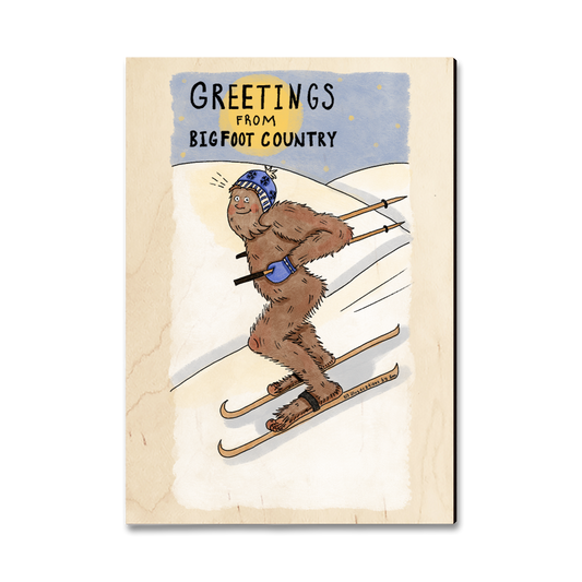 Magnet: Classic Edge - Bigfoot Skier