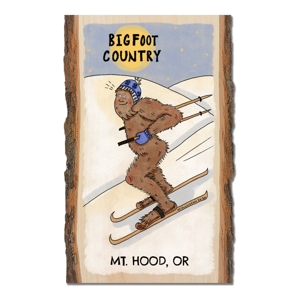 Bigfoot Skier - Live Edge - DaydreamDealer