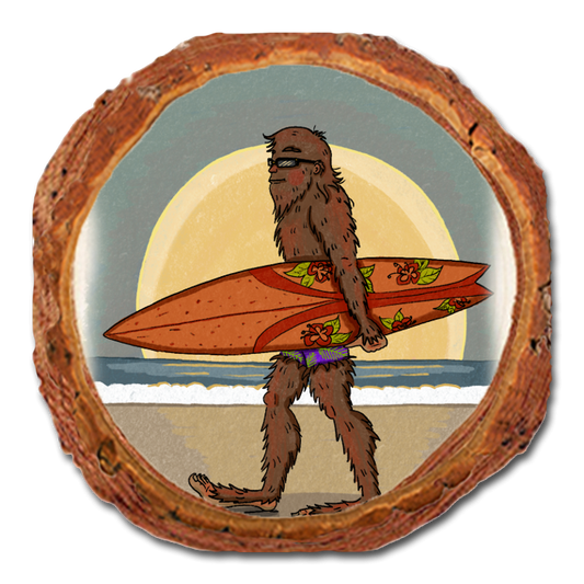 Coaster: Live Edge - Bigfoot Sunset Surf (Pack of 5)
