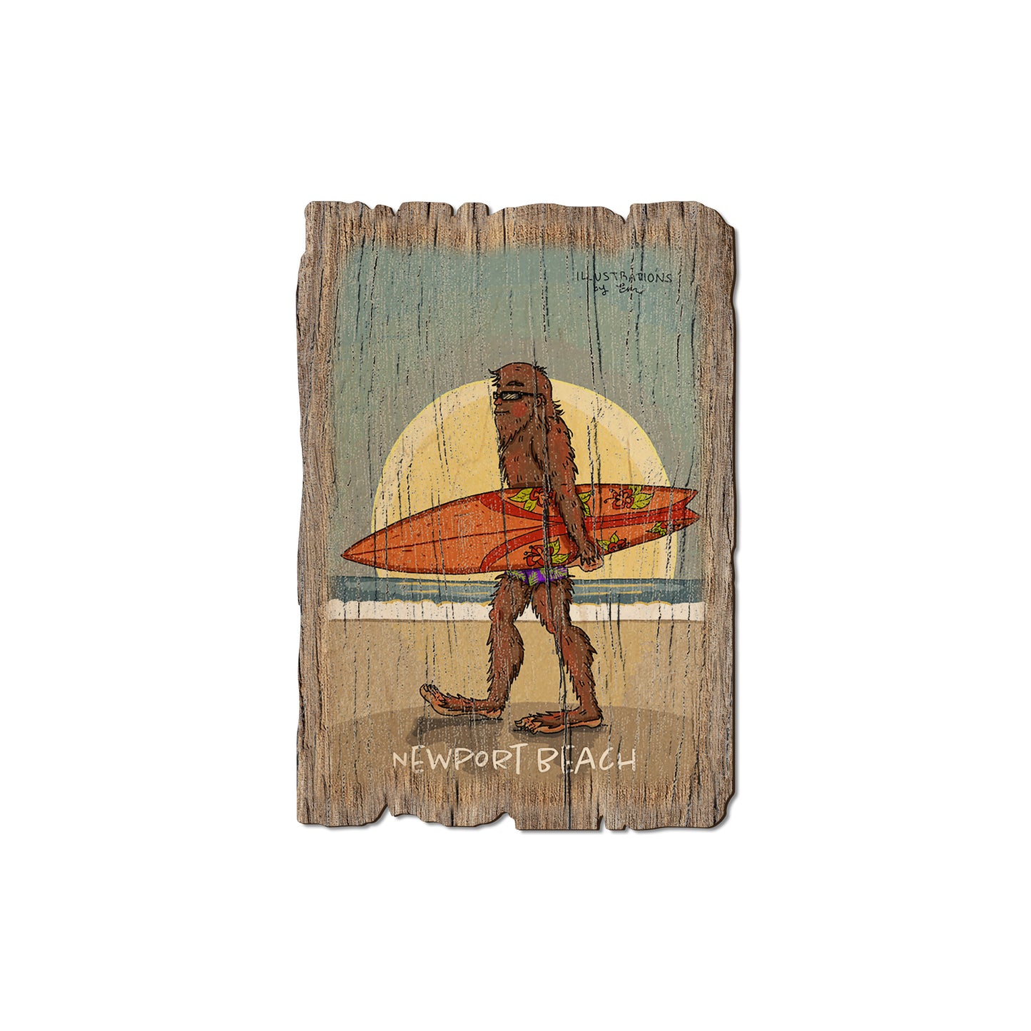 Bigfoot Sunset Surf - Weathered Edge