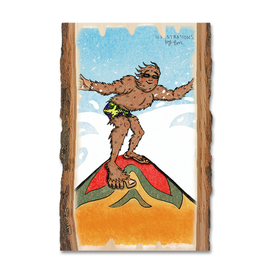 Magnet: Live Edge - Bigfoot Surfing
