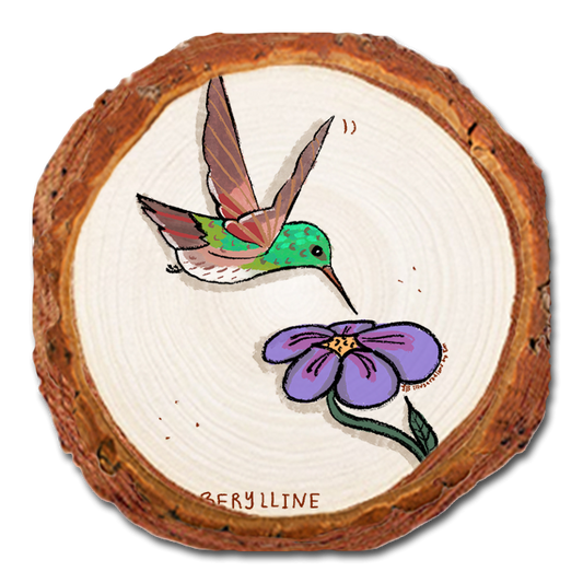 Coaster: Live Edge - Berylline Hummingbird (Pack of 5)
