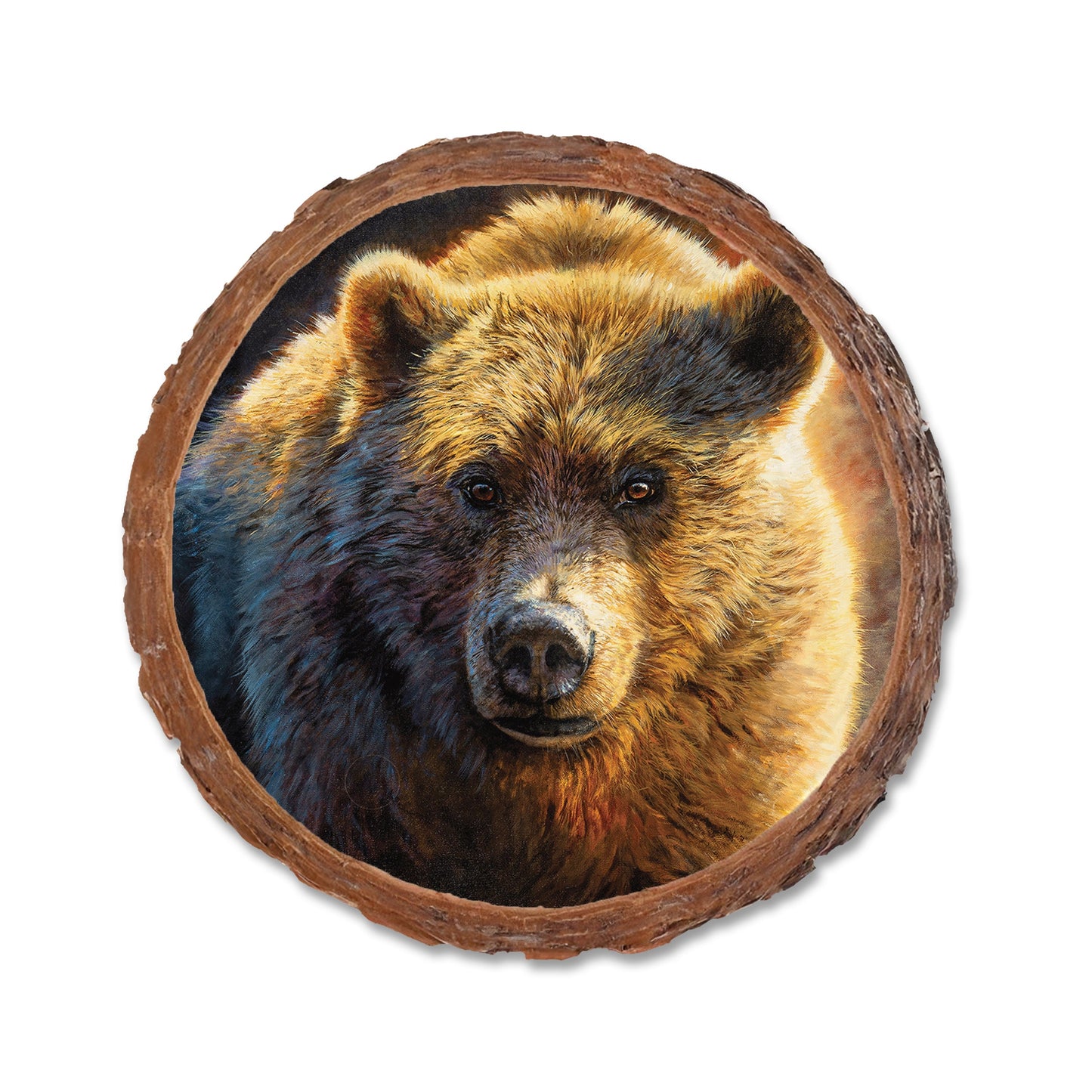 Marris' Big Grizz - Live Edge Live Edge Coaster (5pk // $2.80ea)