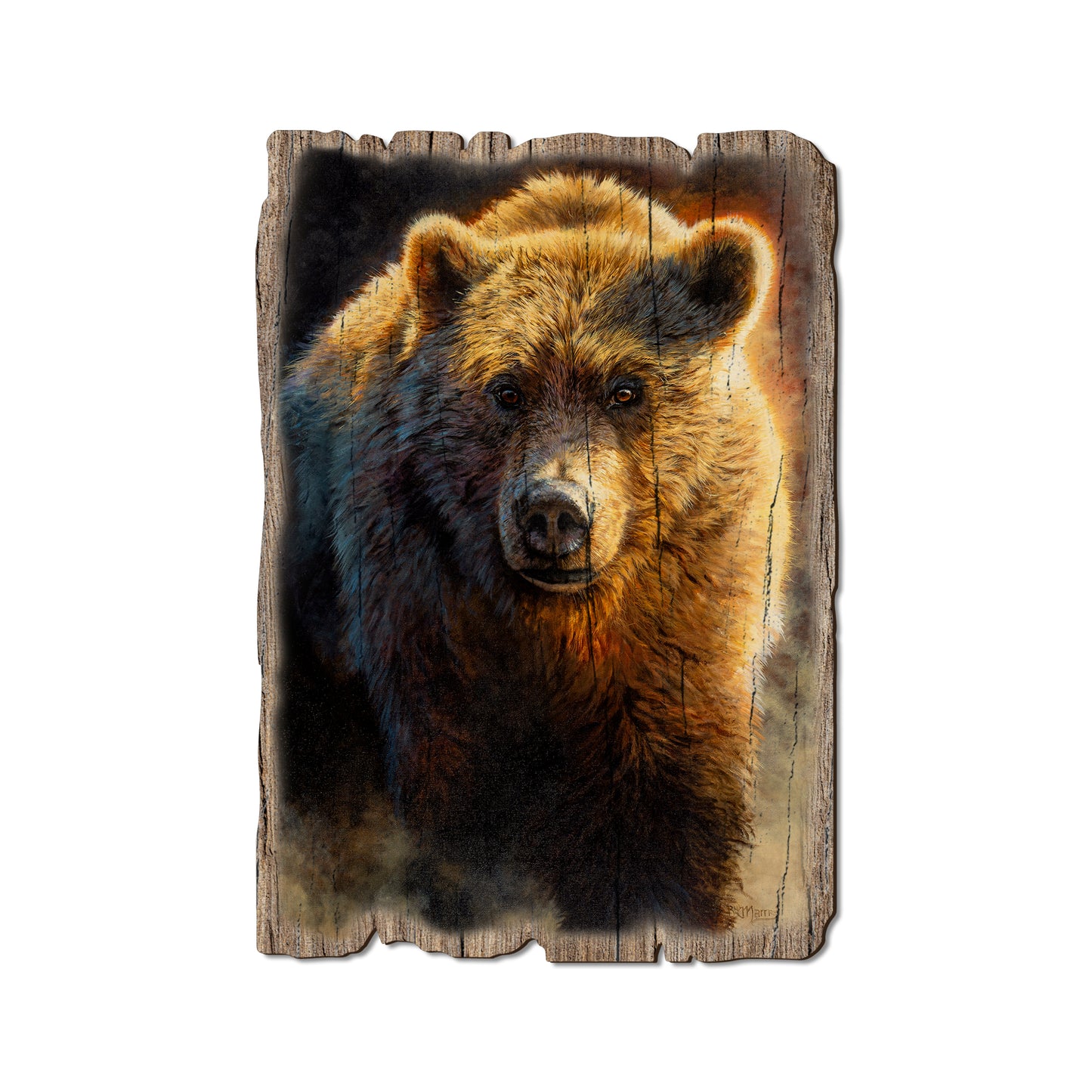Marris' Big Grizz - Rustic Edge Postcards & Magnets Rustic Edge Postcard (5pk // $2.80ea)