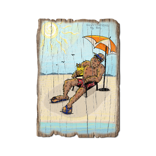 Greeting Card: Weathered Edge - Marris' Big Grizz (Pack of 5)