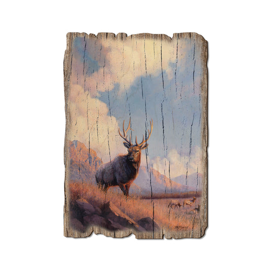 Marris' Blue Sky Elk - Rustic Edge Postcards & Magnets Rustic Edge Postcard (5pk // $2.80ea)