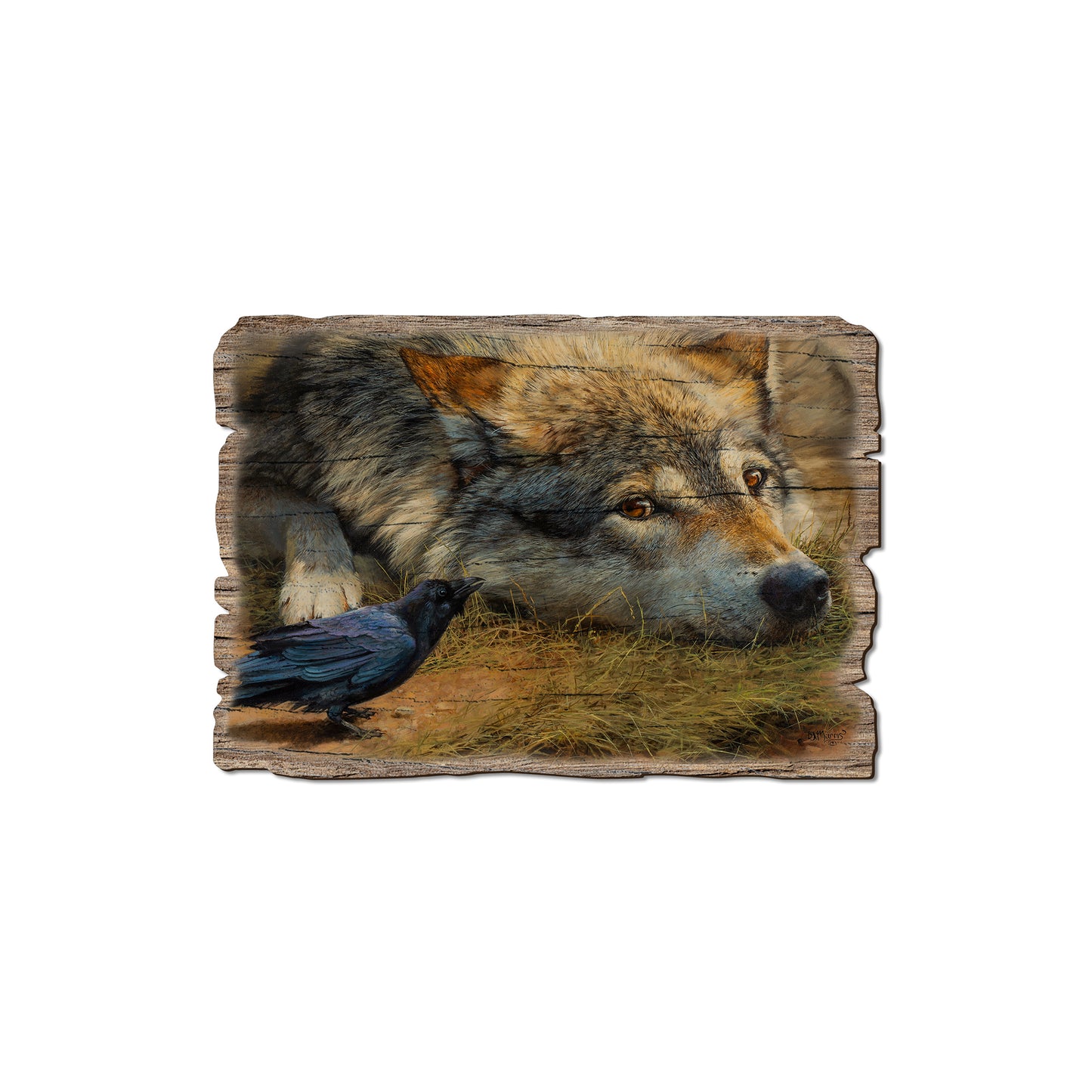 Marris' Evening News - Rustic Edge Postcards & Magnets Rustic Edge Magnet (5pk // $2.80ea)