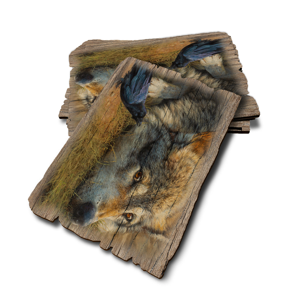 Marris' Evening News - Weathered Edge Rustic Edge Postcard (5pk // $2.80ea)