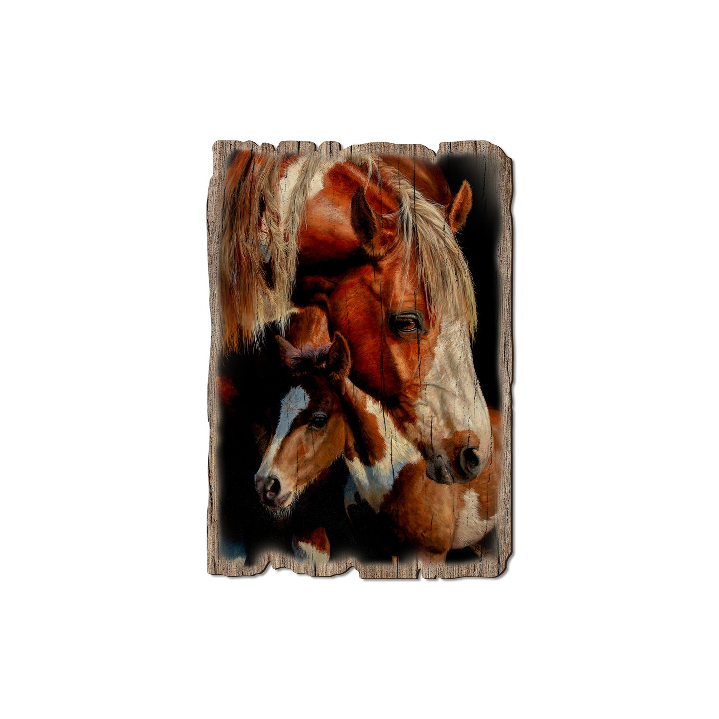 Marris' First Foal - Rustic Edge Postcards & Magnets Rustic Edge Magnet (5pk // $2.80ea)