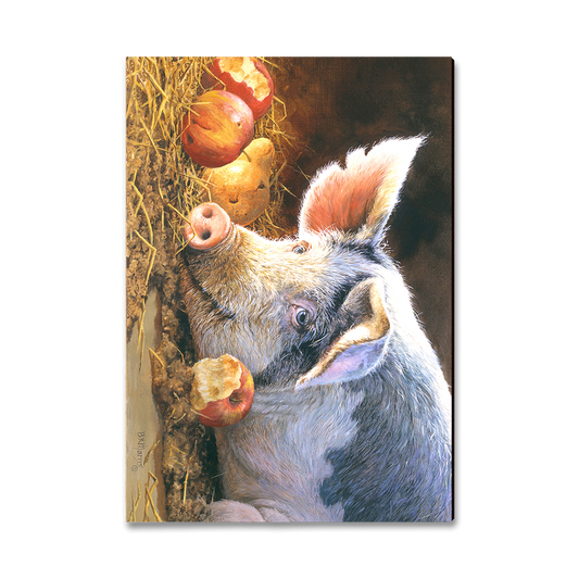 Magnet: Classic Edge - Marris' Happy Pig