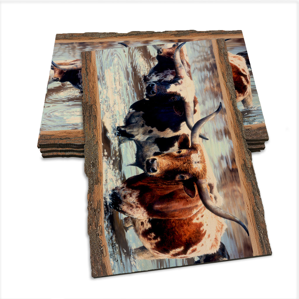 Marris' Long Horns - Live Edge Live Edge Postcard (5pk // $2.80ea)