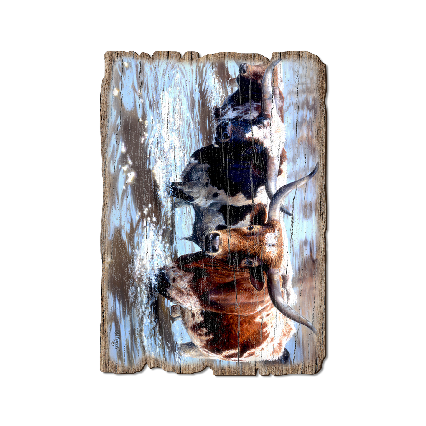 Postcard: Weathered Edge - Marris' Long Horns