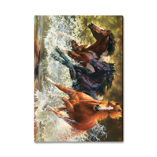 Greeting Card: Classic Edge - Marris' Splash Down