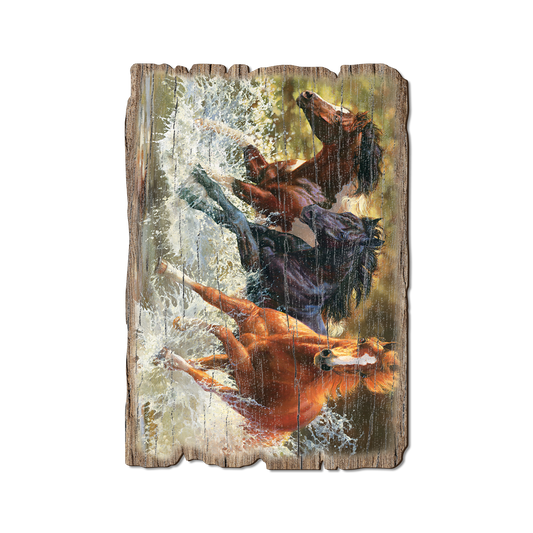Greeting Card: Weathered Edge - Marris' Splash Down