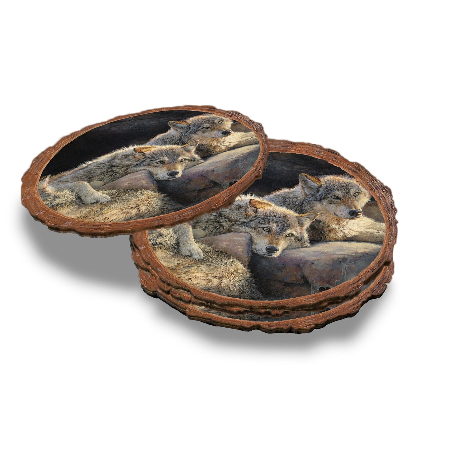 Marris' Touch of Dusk - Live Edge Live Edge Coaster (5pk // $2.80ea)