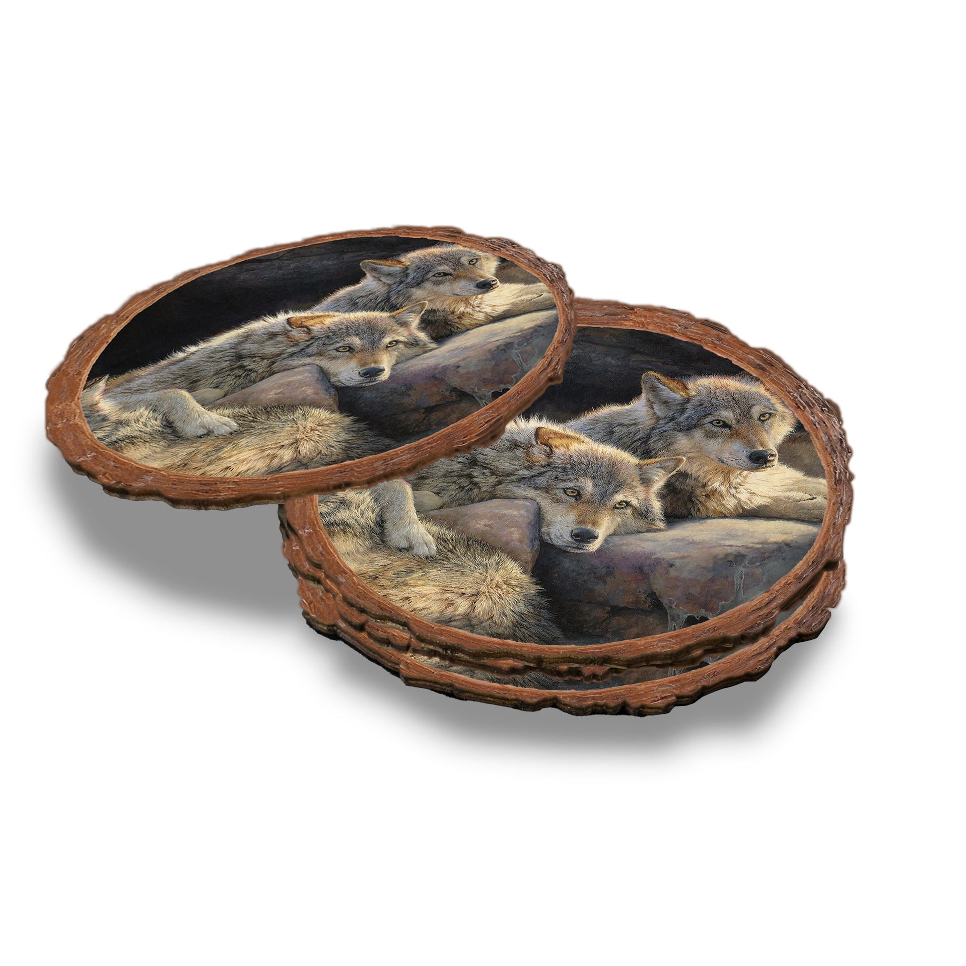 Marris' Touch of Dusk - Live Edge Live Edge Coaster (5pk // $2.80ea)