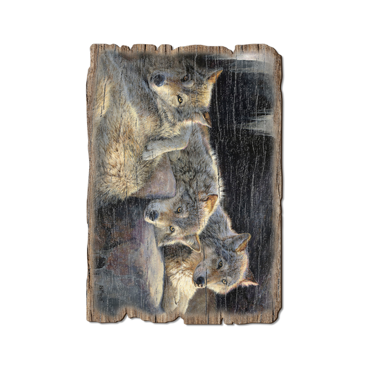 Greeting Card: Weathered Edge - Marris' Touch of Dusk