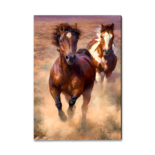 Greeting Card: Classic Edge - Marris' Wide Open