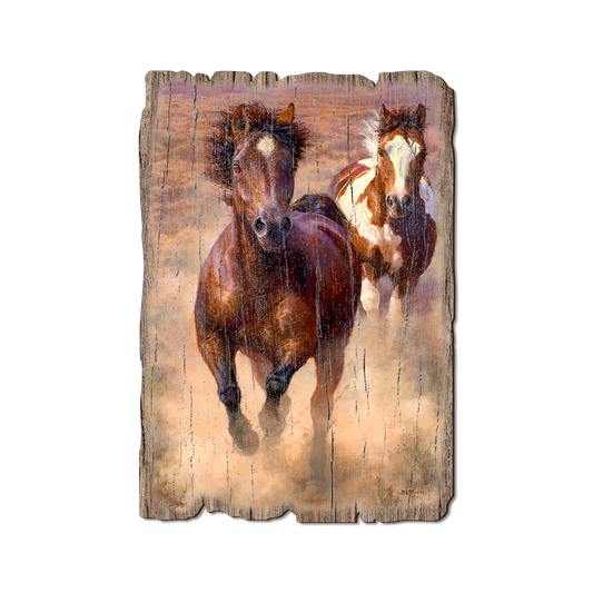 Greeting Card: Weathered Edge - Marris' Wide Open