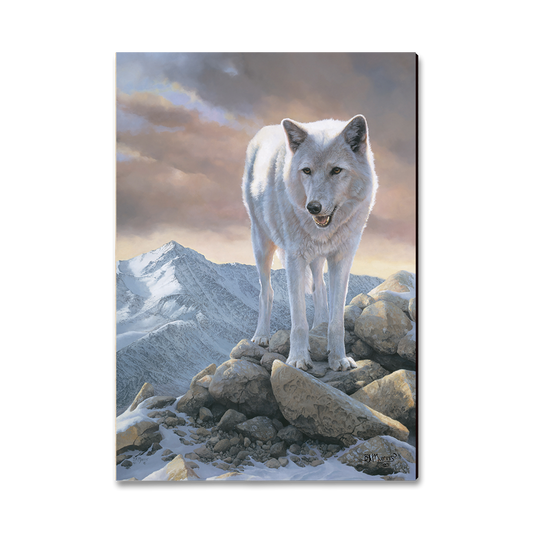 Magnet: Classic Edge - Marris' White Wolf