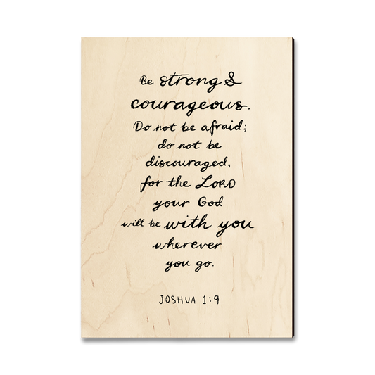 Greeting Card: Classic Edge - Be Strong (Pack of 5)