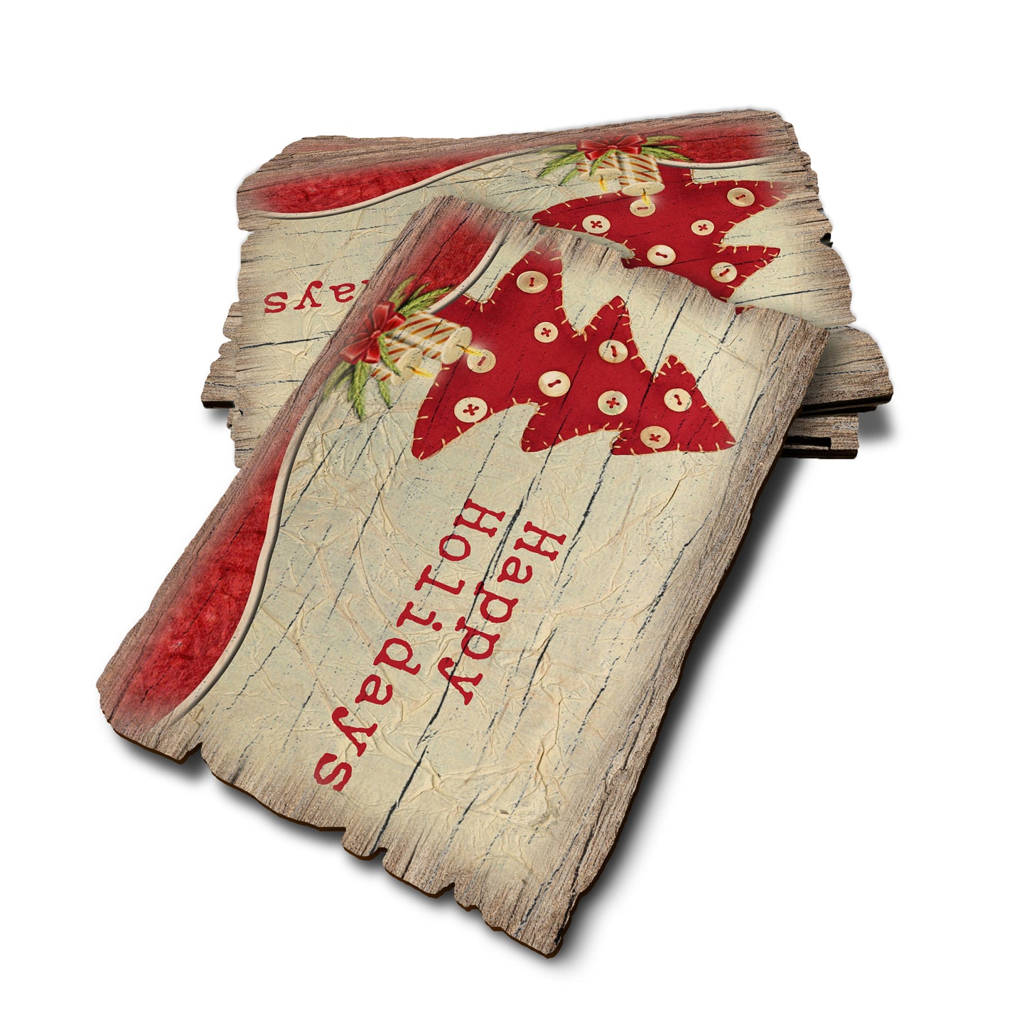 Button Tree - Weathered Edge Rustic Edge Postcard (5pk // $2.80ea)