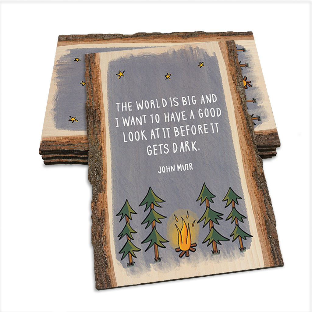 Big World - Live Edge Live Edge Postcard (5pk // $2.80ea)