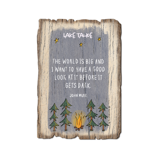 Greeting Card: Weathered Edge - Big World (Pack of 5)