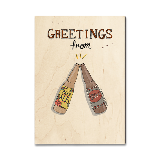 Magnet: Classic Edge - Cheers Beers