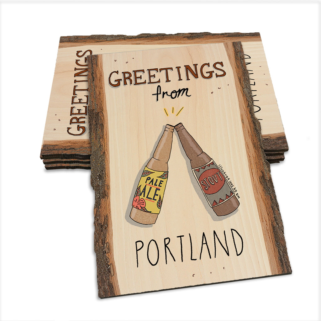 Cheers Beers - Live Edge Live Edge Postcard (5pk // $2.80ea)