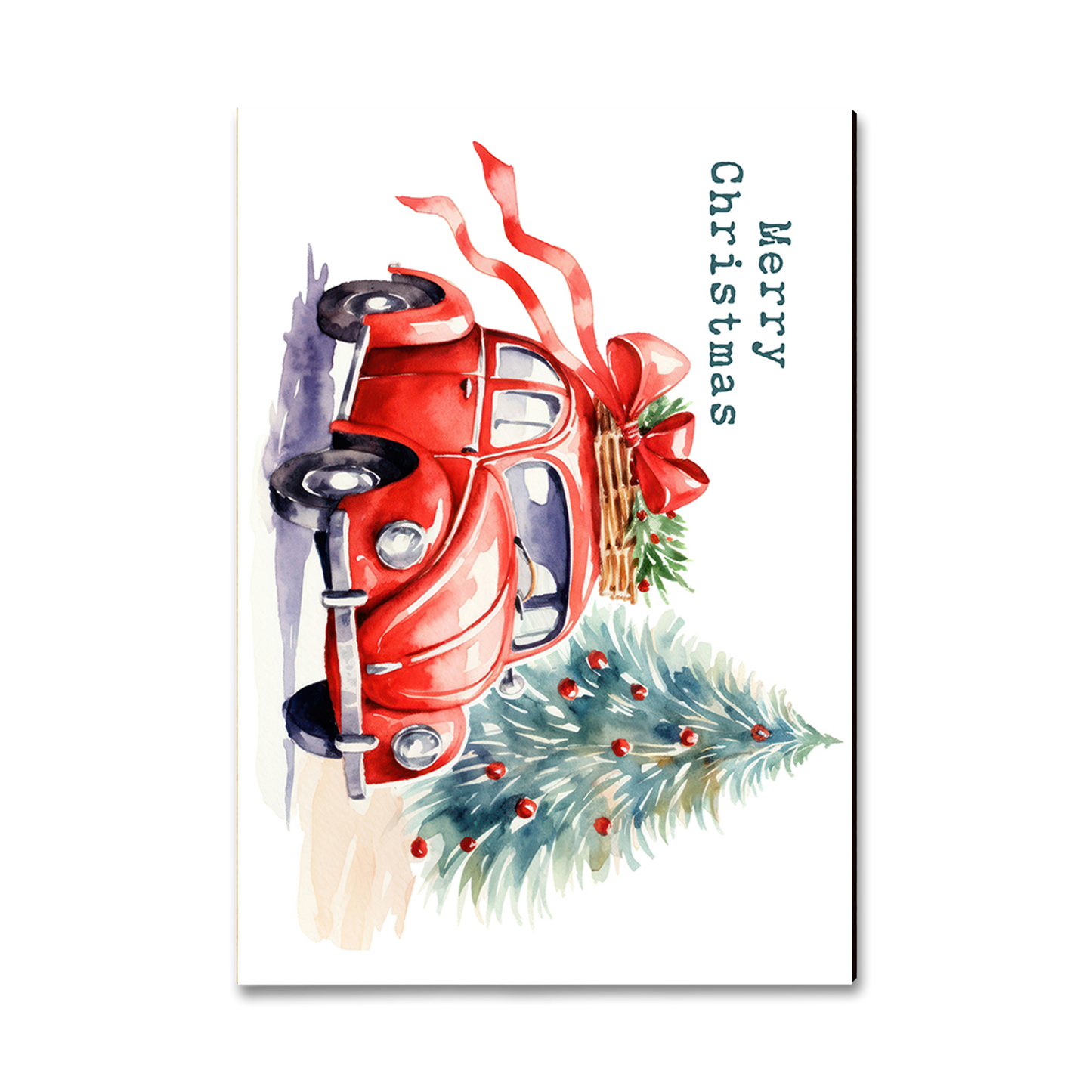 Postcard: Classic Edge - Christmas Bug