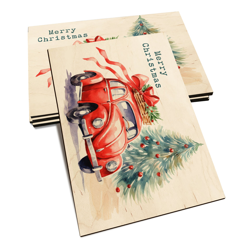 Christmas Bug - Holiday - Classic Edge Classic Edge Postcard (5pk // $2.80ea)