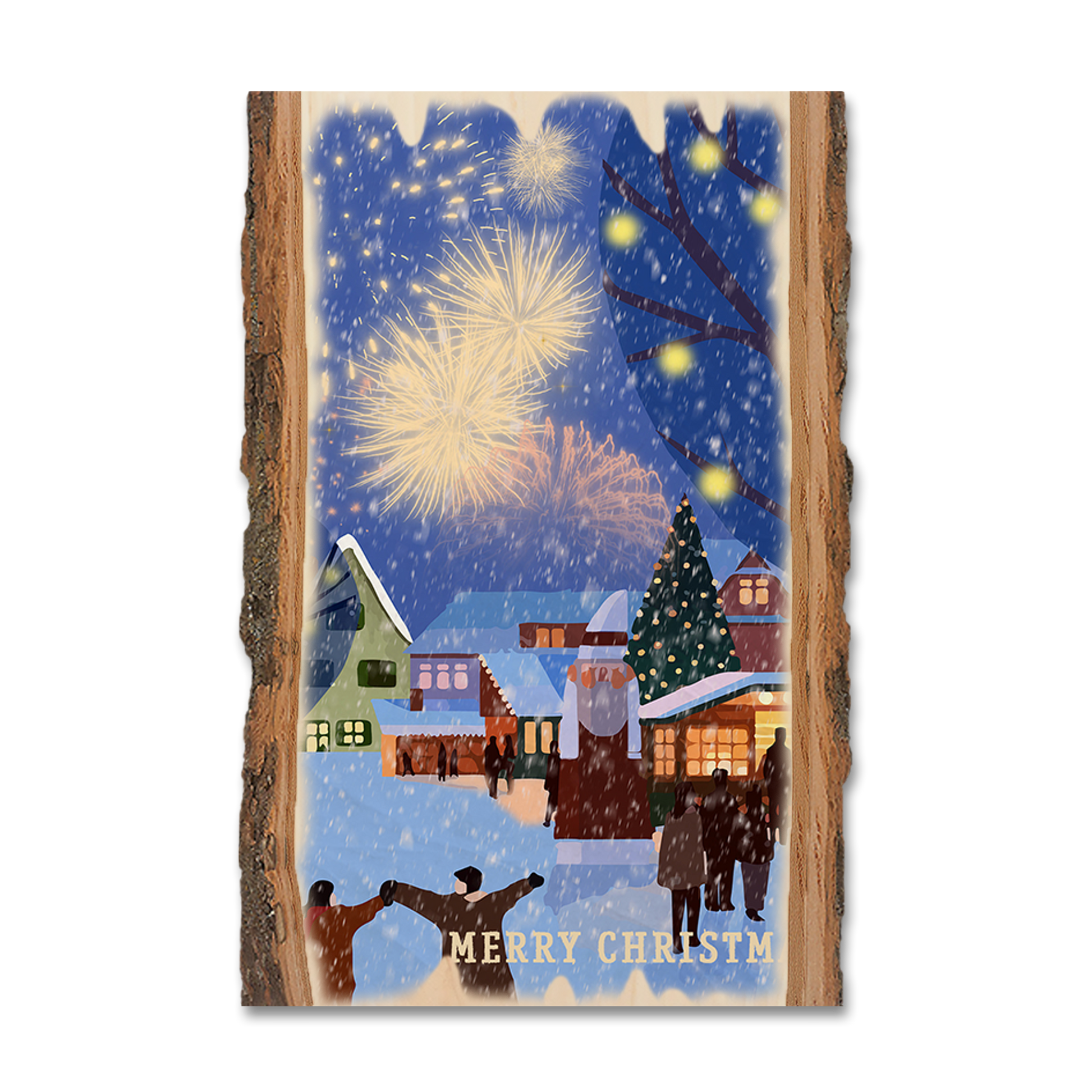 Postcard: Live Edge - Christmas Celebration