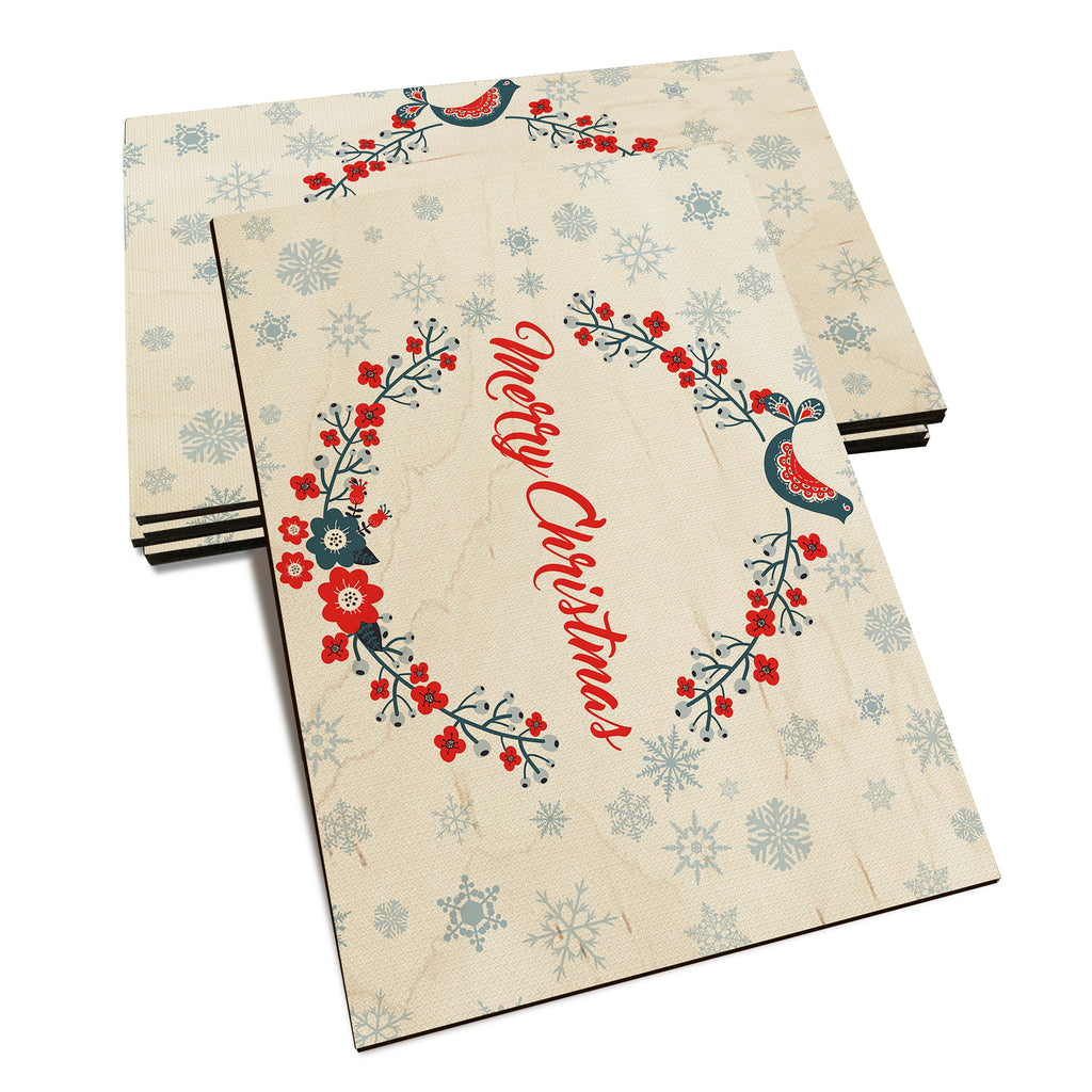 Christmas Circle - Holiday - Classic Edge Classic Edge Postcard (5pk // $2.80ea)