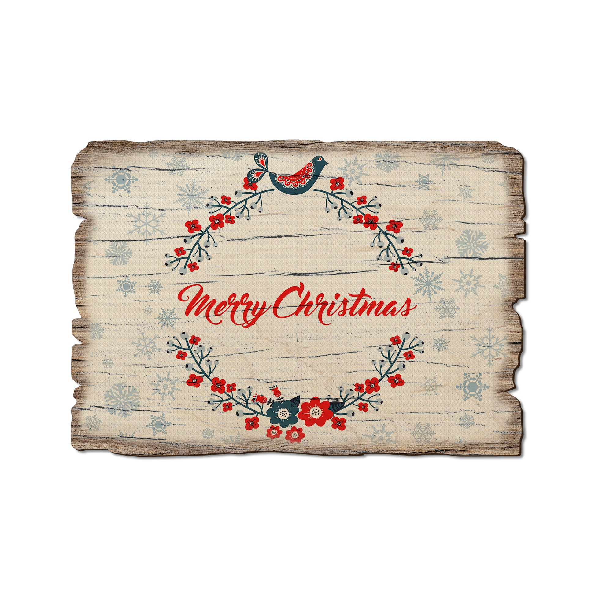 Christmas Circle - Rustic Edge Postcards & Magnets Rustic Edge Postcard (5pk // $2.80ea)