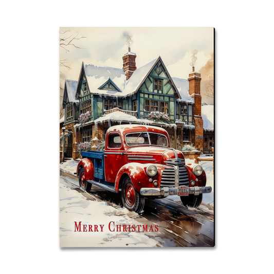 Magnet: Classic Edge - Christmas Pickup