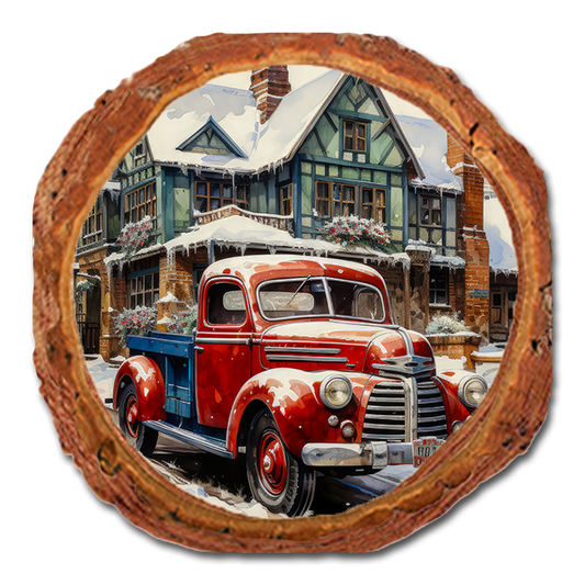 Coaster: Live Edge - Christmas Pickup