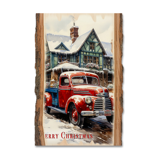 Magnet: Live Edge - Christmas Pickup