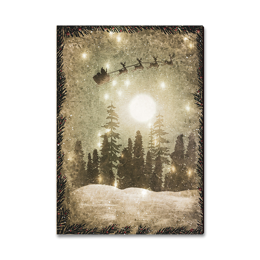 Magnet: Classic Edge - 1920's Christmas