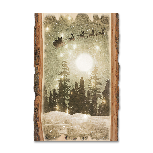 Magnet: Live Edge - 1920's Christmas