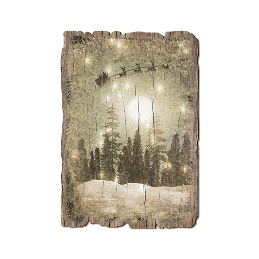 Greeting Card: Weathered Edge - 1920's Christmas
