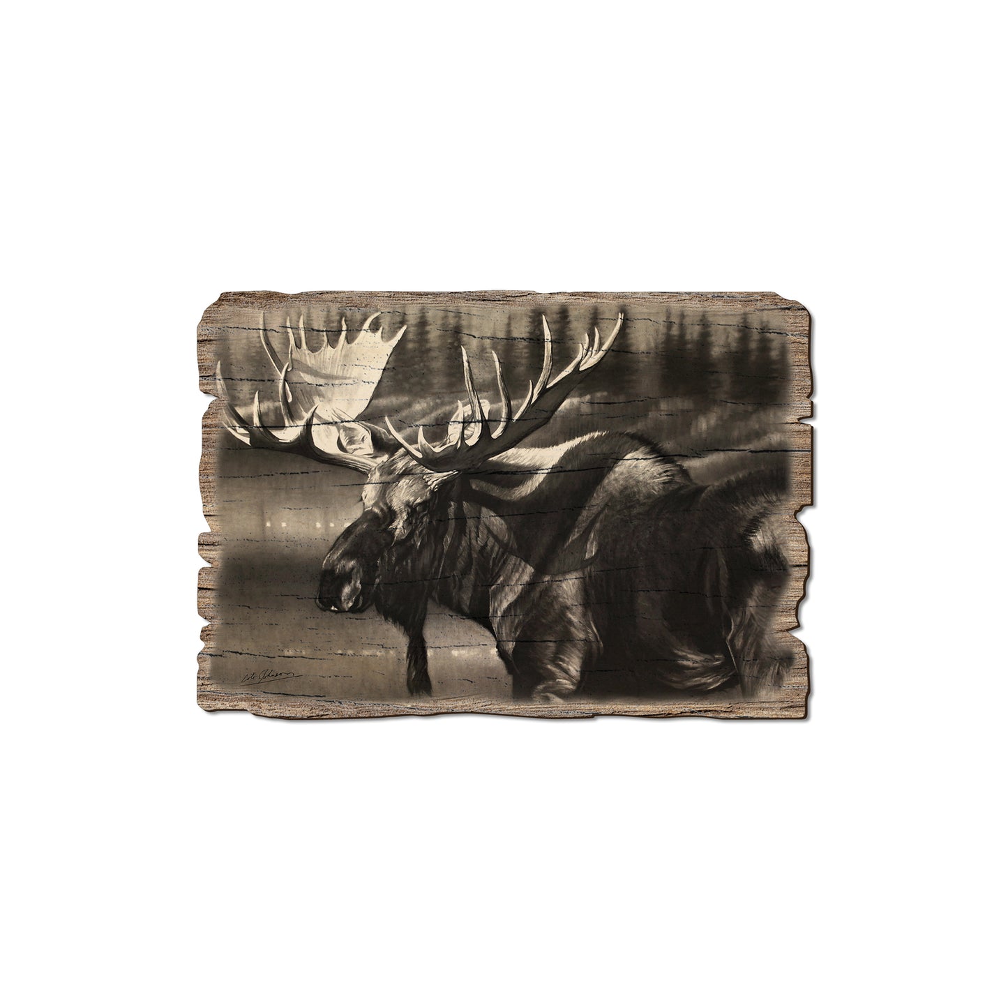 Johnson's Boreals Beast - Rustic Edge Postcards & Magnets Rustic Edge Magnet (5pk // $2.80ea)