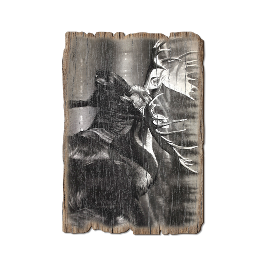 Greeting Card: Weathered Edge - Johnson's Boreals Beast
